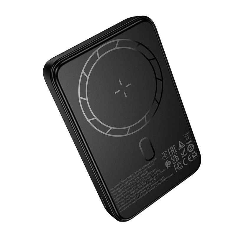 Зовнішній акумулятор BOROFONE BJ82A Dawn PD20W magnetic power bank(10000mAh) Black