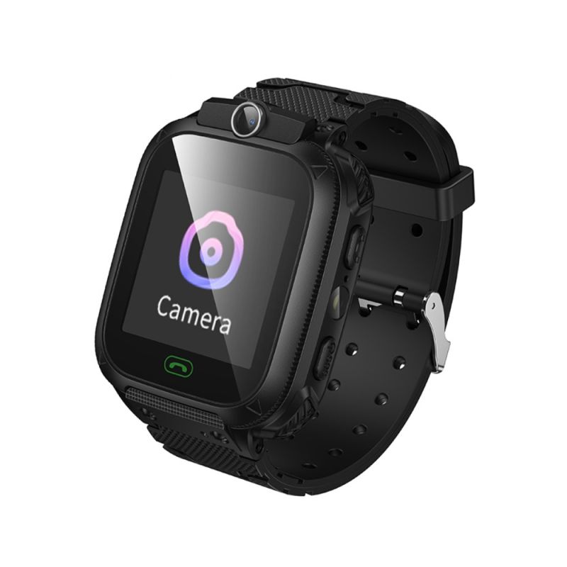 Дитячий смарт-годинник HOCO Y105A 36mm. 400 mAh. children phone watch Black (rus версія)