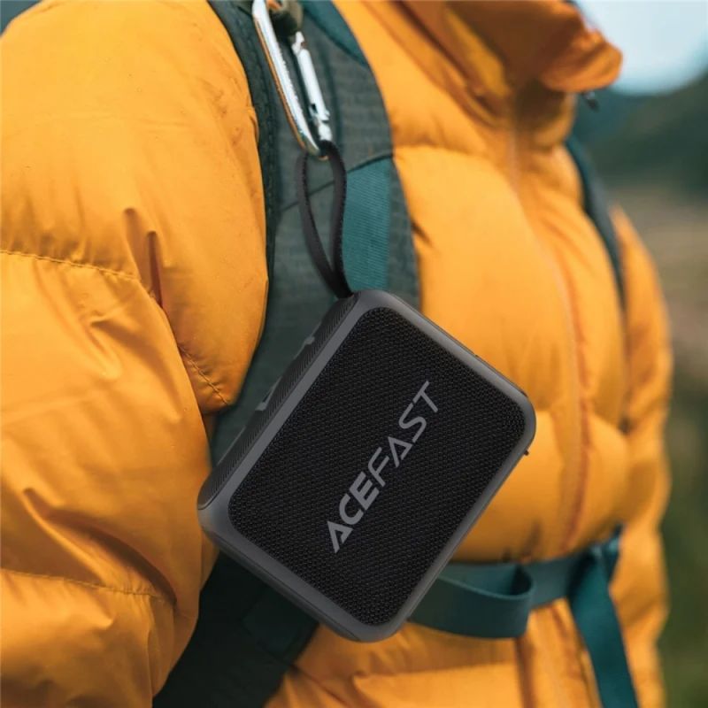 Портативна колонка ACEFAST K4 Go portable wireless speaker 5W, IPX7, Black