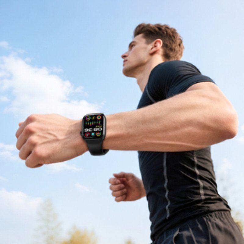 Смарт-годинник BOROFONE BD14 Plus 51mm. 200 mAh. IP54 Black Smart watch(call version) Black