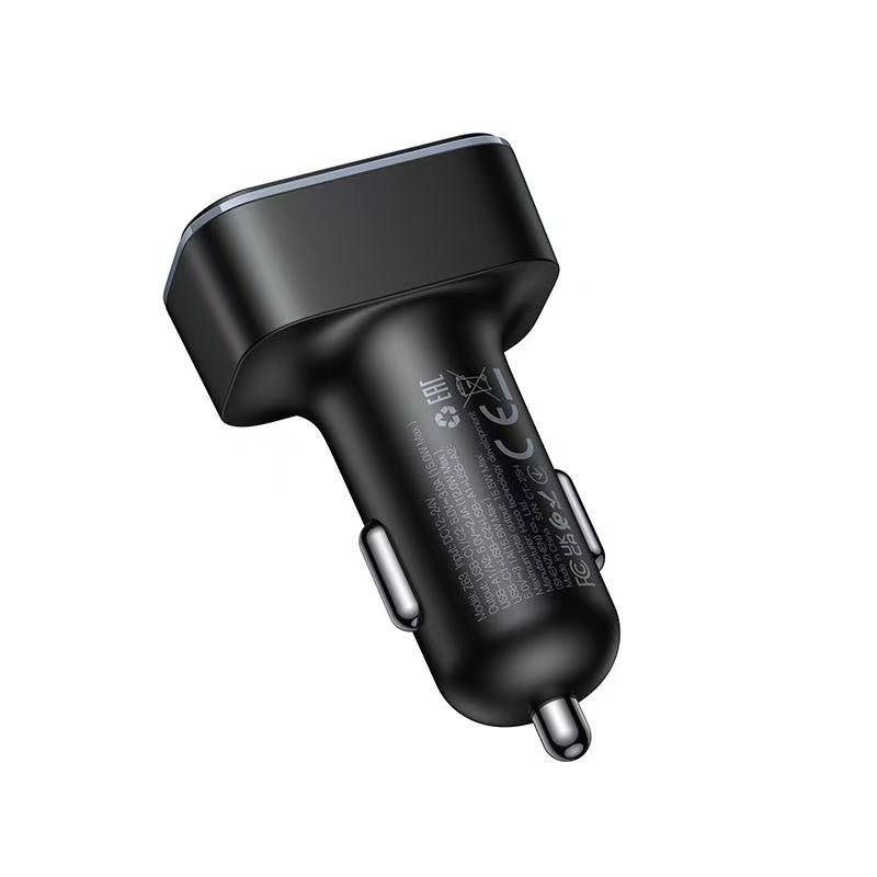 Автомобільний зарядний пристрій HOCO Z63 Barry four-port car charger Black