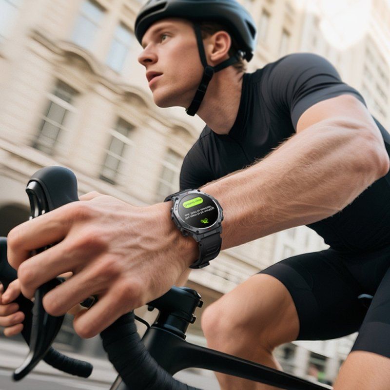 Смарт-годинник HOCO Y37 AMOLED 36mm. 520 mAh. GPS sports watch(call version) Black