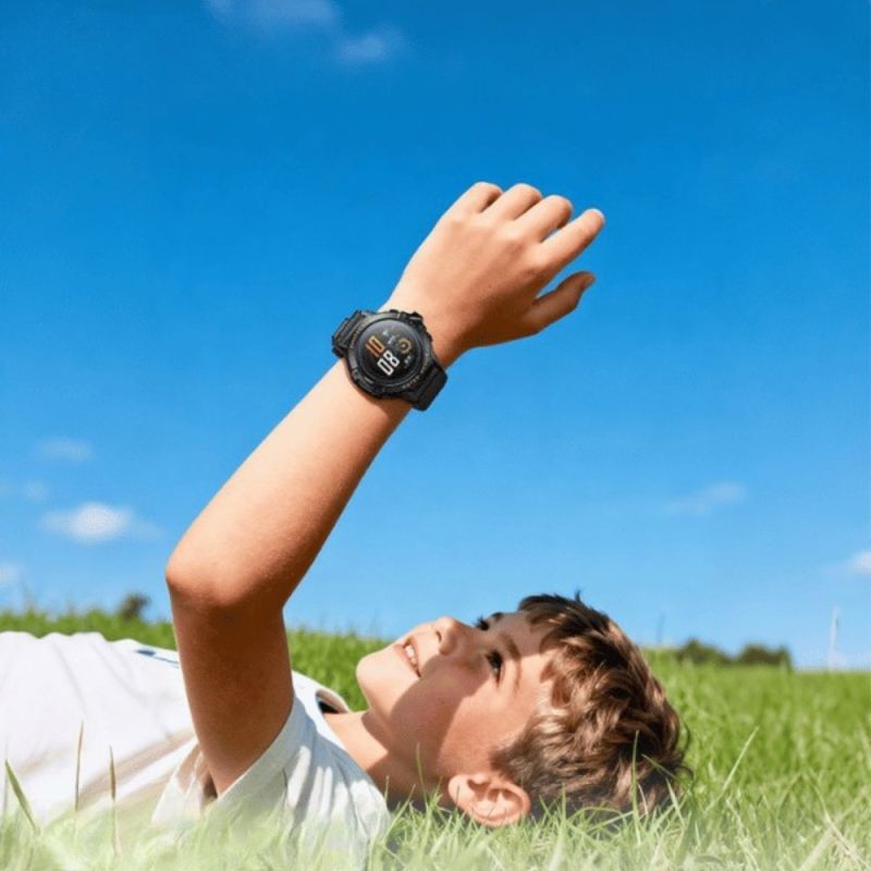 Дитячий смарт-годинник HOCO Y107 4G 32mm. 700 mAh. IP54. children phone watch black