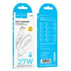 Кабель HOCO X114 Energy PD charging data cable iP White