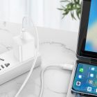 Кабель HOCO X96 Hyper 60W fast charging data cable Type-C to Type-C White