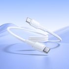 Кабель HOCO X120 Beneficio 60W charging data cable C to C White