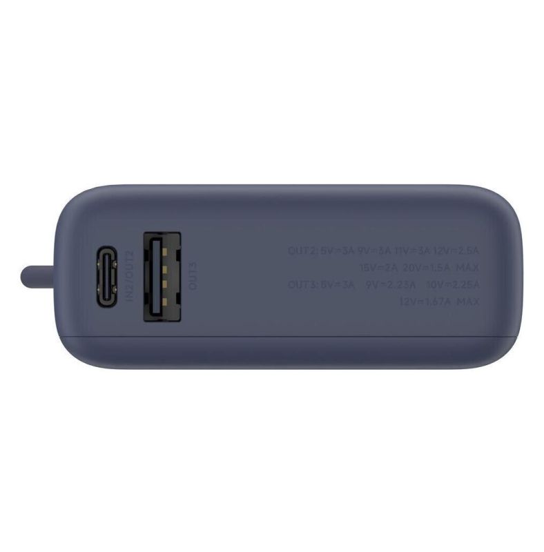 Зовнішній акумулятор Xiaomi 33W Power Bank 10000 (Integrated Cable) Ice Blue GL