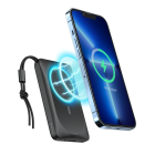 Зовнішній акумулятор VEGER 10000 mAh with wireless charging compatible with MagSafe PD QC3.0 2A 20W MagOn (VP1151 / W1151) white
