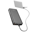 Зовнішній акумулятор VEGER 20000 mAh PD QC3.0 5A 100W T100 (W2032C-100) black