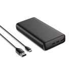 Зовнішній акумулятор VEGER 20000 mAh PD QC3.0 5A 100W T100 (W2032C-100) black