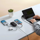 Зовнішній акумулятор VEGER 20000 mAh with built-in cables Type C / Lightning PD QC3.0 35W K2 (W2068) black
