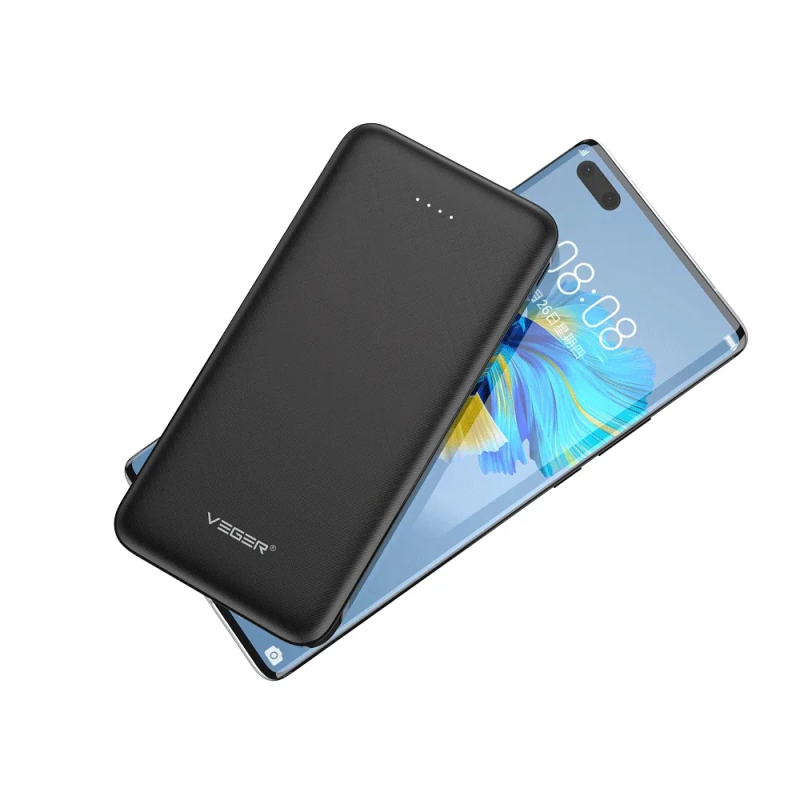 Зовнішній акумулятор VEGER 10000 mAh 2A A10 (W1065)