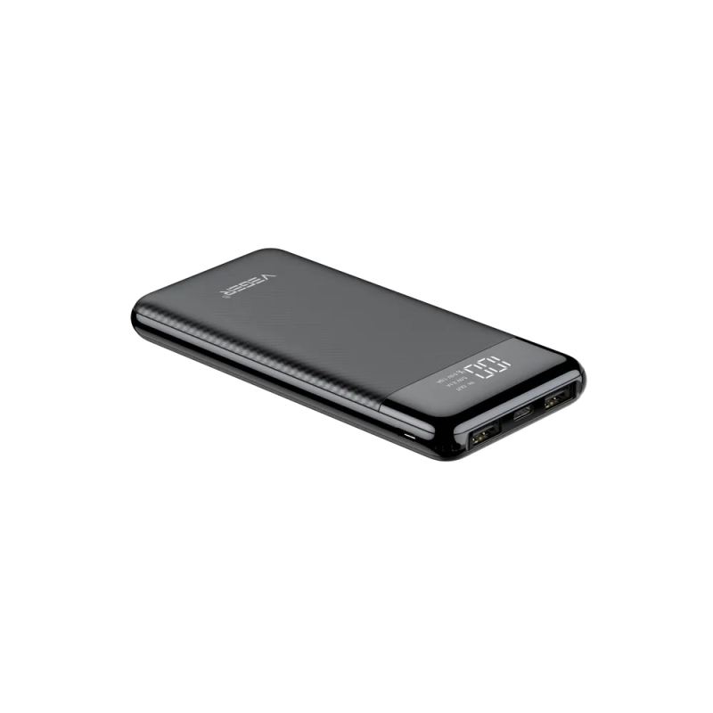 Зовнішній акумулятор VEGER 10000mAh 3.7V With LCD Display