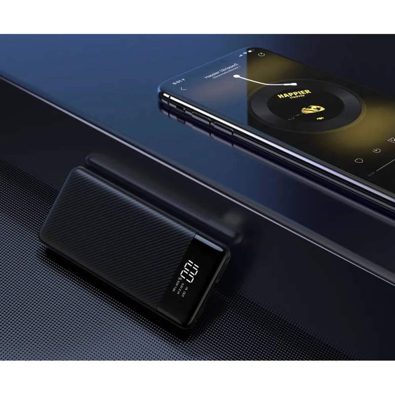 Зовнішній акумулятор VEGER 10000mAh 3.7V With LCD Display