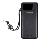 Зовнішній акумулятор VEGER 50000mAh 185Wh 3.7V With Built-in LED Flash