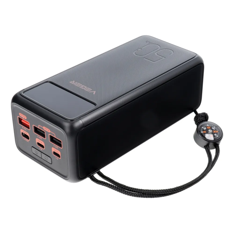Зовнішній акумулятор VEGER 50000mAh 185Wh 3.7V With Built-in LED Flash