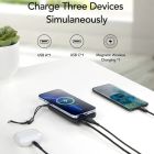 Зовнішній акумулятор VEGER Wireless 10000mAh 38.5Wh 3.85V Black