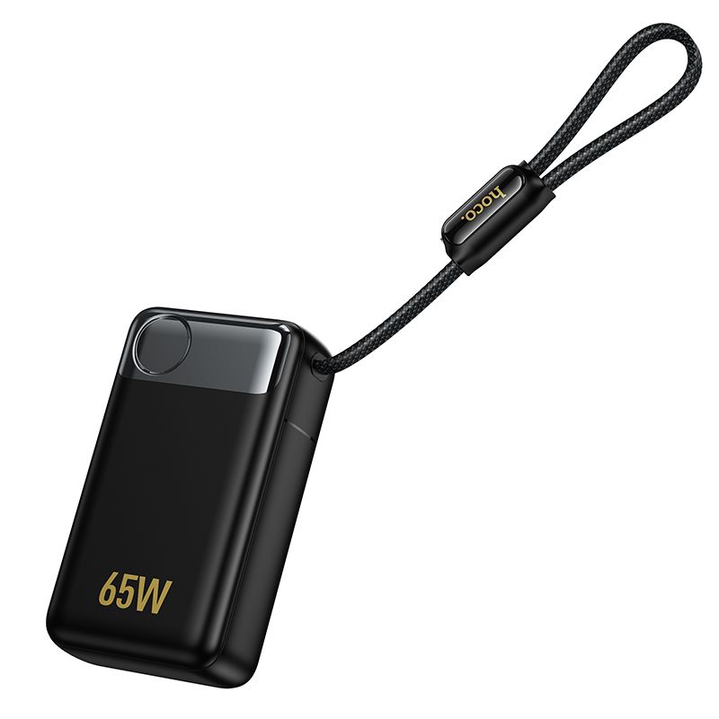 Зовнішній акумулятор HOCO Q53 Skillful PD65W power bank(12000mAh) Black