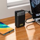 Зовнішній акумулятор HOCO Q53 Skillful PD65W power bank(12000mAh) Black