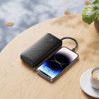 Зовнішній акумулятор BOROFONE BJ84 Smooth power bank with four cables(10000mAh) Black