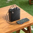 Зовнішній акумулятор BOROFONE BJ85 Myriad 22.5W+PD20W+light power bank(100000mAh) Black