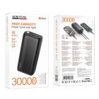 Зовнішній акумулятор BOROFONE BJ86A Victoria power bank(30000mAh) Black