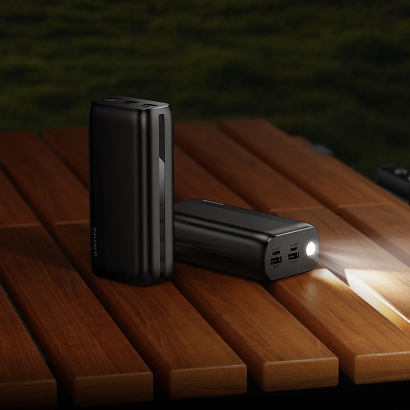 Зовнішній акумулятор BOROFONE BJ86A Victoria power bank(30000mAh) Black