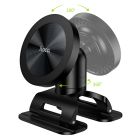 Автотримач для телефона HOCO H97 Eminent Ring Magnetic Car holder(center console) Black