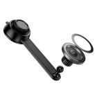 Автотримач для телефона BOROFONE BH123 Profit magnetic car holder(center console) black metal gray