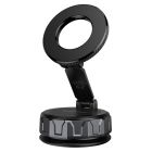 Автотримач для телефона BOROFONE BH140 Gloria vacuum suction cup magnetic ring holder(multi-scene) black metal gray
