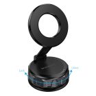 Автотримач для телефона BOROFONE BH140 Gloria vacuum suction cup magnetic ring holder(multi-scene) black metal gray
