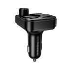АЗП з FM-модулятором BOROFONE BC61 Ocean 45W(1A1C) car BT FM transmitter Black