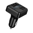 АЗП з FM-модулятором HOCO E89 Libre 45W(1A1C) car BT FM transmitter Black