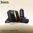 АЗП з FM-модулятором HOCO E89 Libre 45W(1A1C) car BT FM transmitter Black