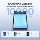 Зовнішній акумулятор Baseus EnerFill FP11 Power Bank 10000mAh 15W Cosmic Black (Includes Simple Type-C to Type-C Cable 20V/3A 30cm Black)
