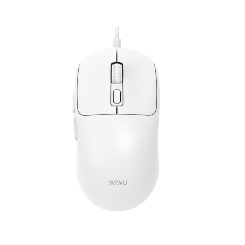 Маніпулятор миша бездротова WIWU USB2.0 Wired Mouse WM111 White