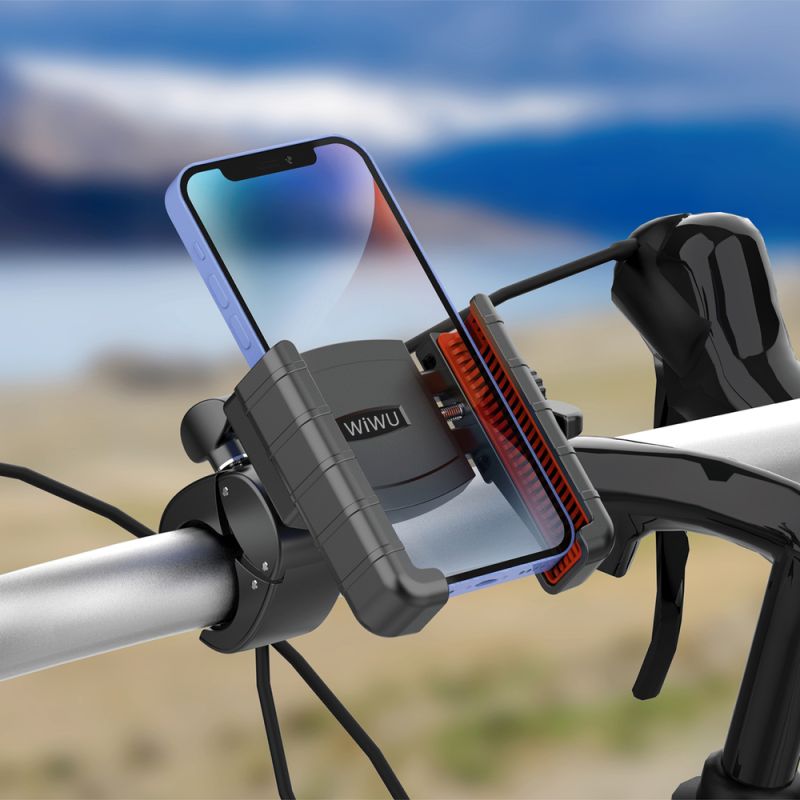 Вело/Мото тримач для телефона WIWU Wi-ZC002 Journey Series Bicycle Holder Black