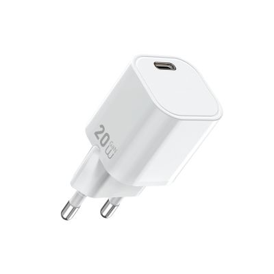 Мережевий зарядний пристрій WIWU 20W Cube GaN Fast Charger 1C Wi-G014 EU White