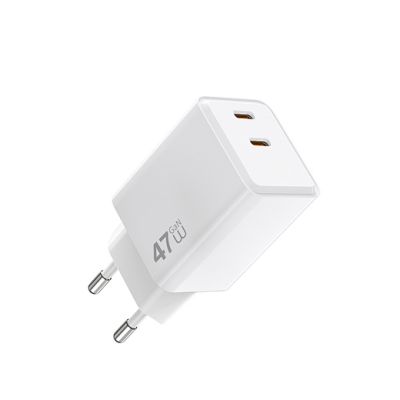 Мережевий зарядний пристрій WIWU Cube 67W 2C+A GaN Fast Charger Wi-G026 EU White