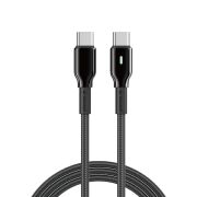 Кабель WIWU 60W Duralink Series Nylon Braided Cable 
Wi-C075 C-C 1M