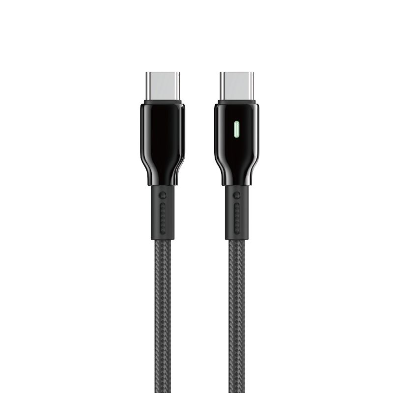 Кабель WIWU 60W Duralink Series Nylon Braided Cable 
Wi-C075 C-C 1M