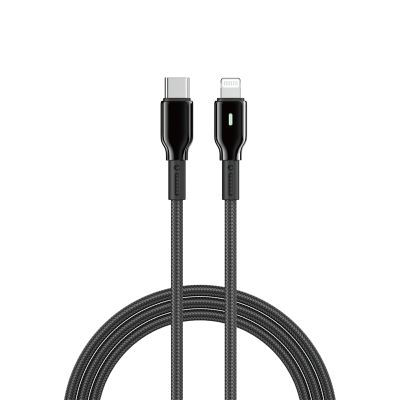 Кабель WIWU 27W Duralink Series Nylon Braided Cable Wi-C076 C-L 1M