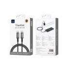 Кабель WIWU 60W Titanlink Series Charging Cable 
1M Wi-C057 C-C