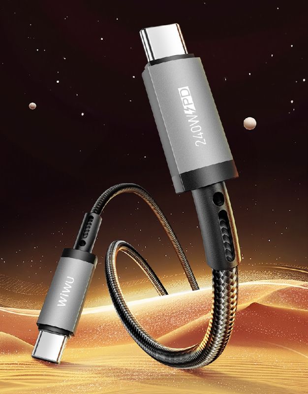 Кабель WIWU 60W Titanlink Series Charging Cable 
1M Wi-C057 C-C