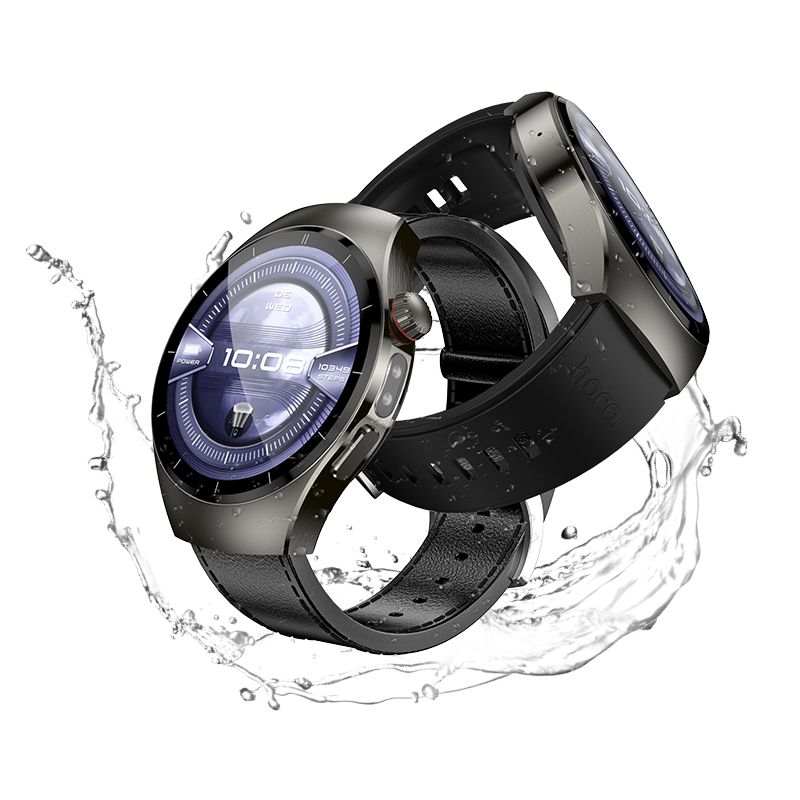 Смарт-годинник HOCO Y40 38mm. 315 mAh. IP67  Smart watch(call version) Black