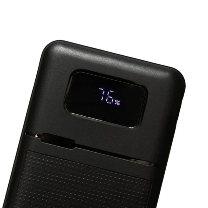 Зовнішній акумулятор WUW-Y163 (PD 22.5W quick charger ) 10 000 mAh black