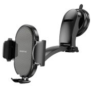 Автотримач для телефона BOROFONE BH73 Charm press type center console car holder Black