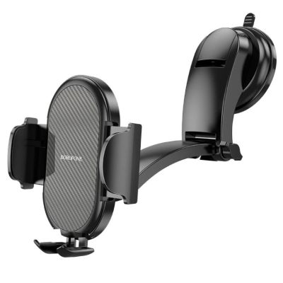 Автотримач для телефона BOROFONE BH73 Charm press type center console car holder Black