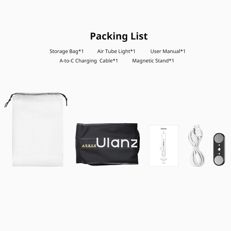 Відеосвітло Ulanzi UA20 20W Portable Air Tube Light (L110 UA20)