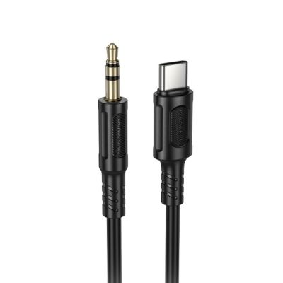 Аудіокабель BOROFONE BL25B Nice digital audio conversion cable Type-C Black